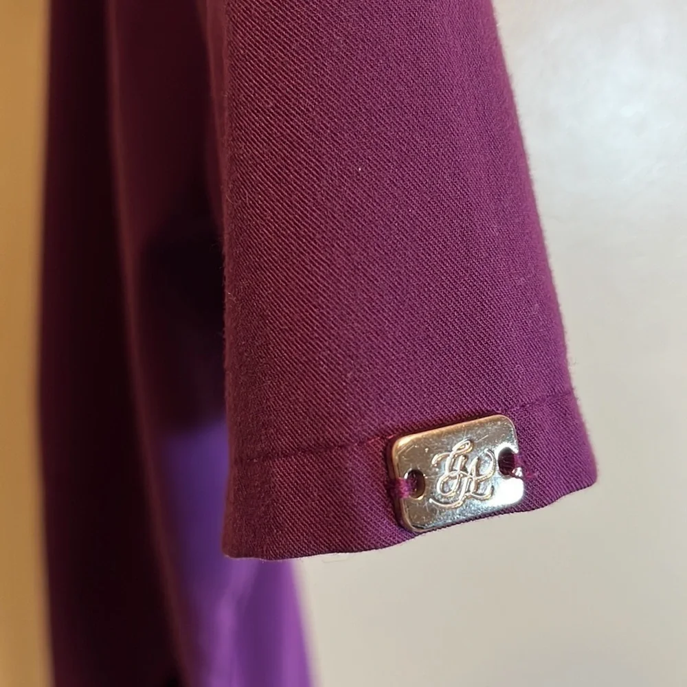 GREY’S Anatomy By Barco Purple Scrub Shirt - Picture 7 of 14